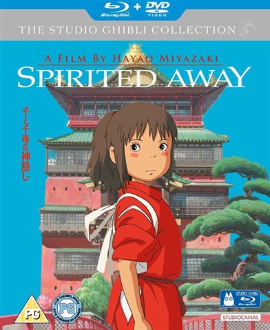 Spirited Away (PG) 2001 +DVD